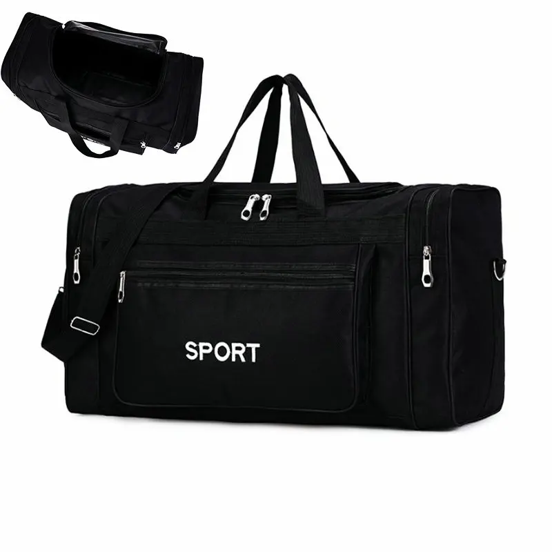 Большая спортивная сумка для мужчин, легкие спортивные сумки для тренажерного зала для женщин и мужчин, Дорожная Спортивная сумка для перен...