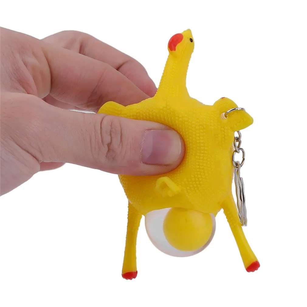 OCDAY Новинка резиновые прокладки яйцо курицы игрушки &quotЦыплята&quot Куриный яичный