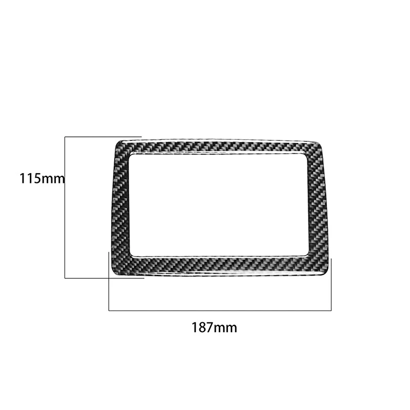 Carbon Fiber Display Trim Cover Sticker For Mazda MX-5 Miata Roadster 2016+ MX5 ND Navigation Frame Interior | Спорт и развлечения