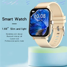 GTWIN   Smart Watch Full Screen Touch Woman Exercise Fitness Tracker MenS Bluetooth Bracelet Phone Remind Astronaut Smart watch