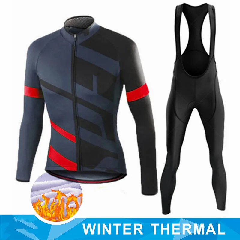 

Зимний мужской флисовый костюм из Джерси для езды на велосипеде, одежда для езды на гоночном велосипеде, командный костюм 2022