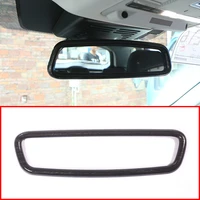 car accessories for land rover discovery 4 range rover sport evoque abs black wood grain interior rearview mirror frame trim