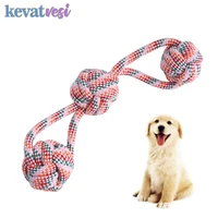 1pc bite resistant pet dog chew toys for small dogs rope knot ball toy cleaning teeth puppy dog training dogs toys pet supplie