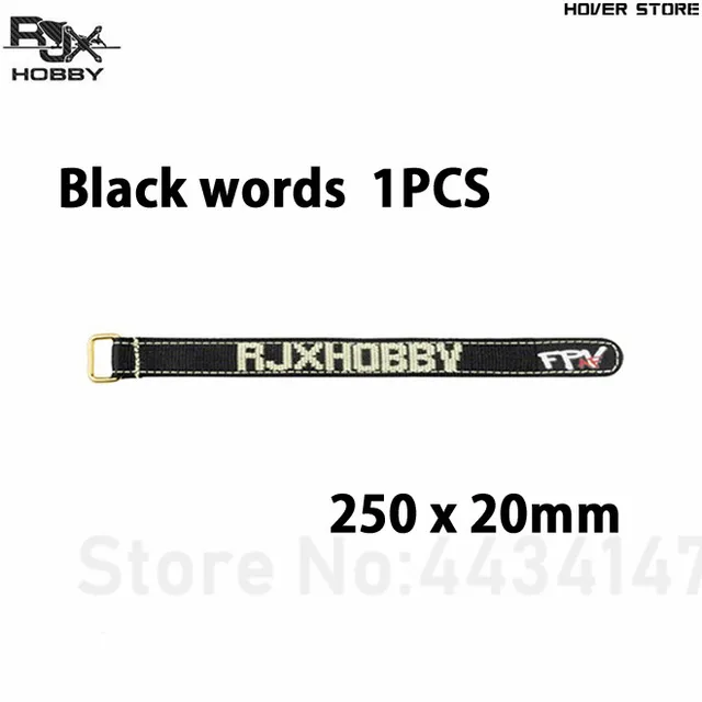 RJX Kevlar Magic Battery Strap 250x20mm Black Label