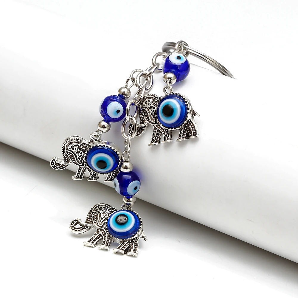 Брелок Lucky Eye Animal Plant стеклянный кулон брелок для ключей из сплава кисточка