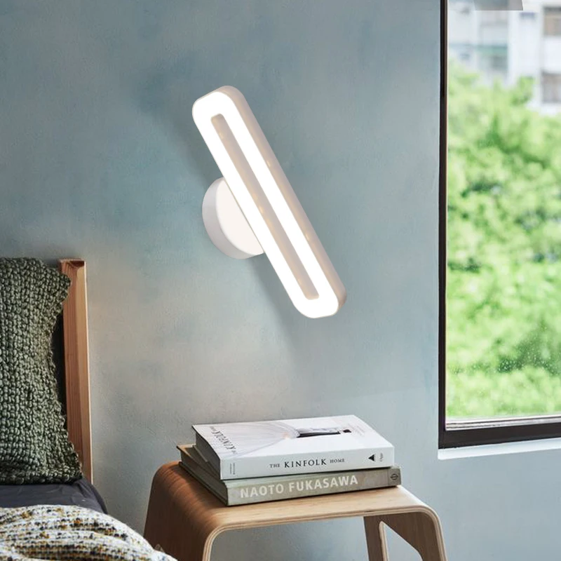 Новинка скандинавские регулируемые лампы для спальни светодиодный светильник с