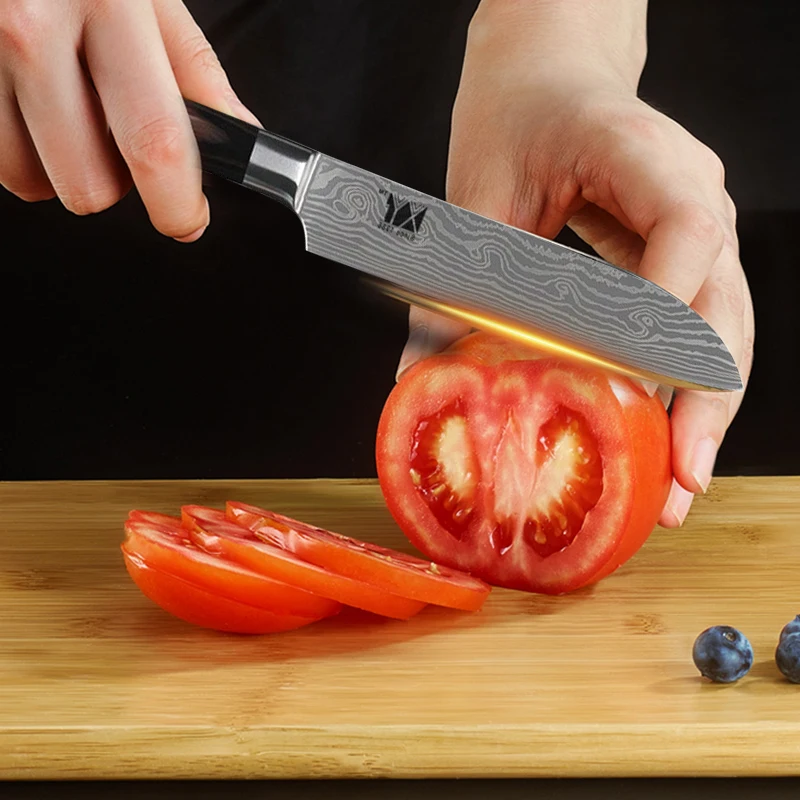 Набор кухонных ножей из 6 предметов Высокоуглеродистый кухонный нож нержавеющей