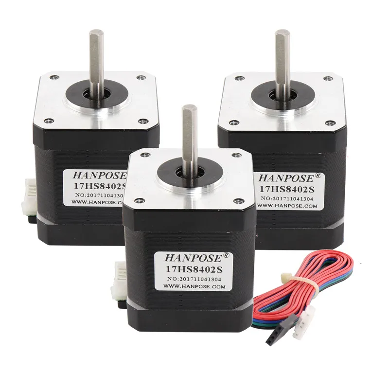 Шаговый двигатель Nema17 (17HS8402S) 48 мм Nema 17 42bygh 4-проводной мотор 1 3a 52N.cm для 3D-принтера с