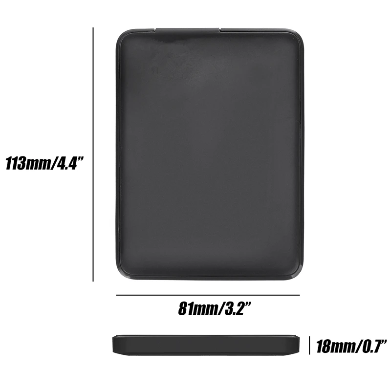 Портативный внешний жесткий диск USB 3 0 1 ТБ 2 HDD HD для ноутбука/Mac | Компьютеры и офис