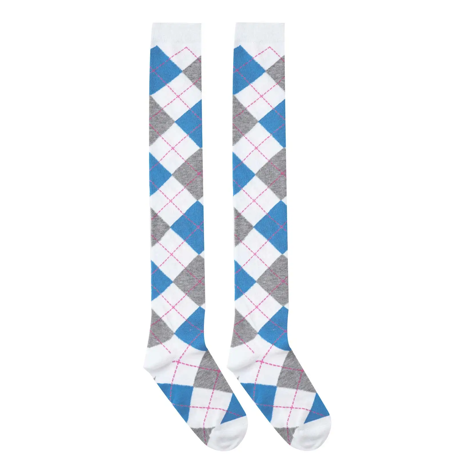 Пикантные носки в полоску Гольфы японский длинные чулки для девочек Теплые