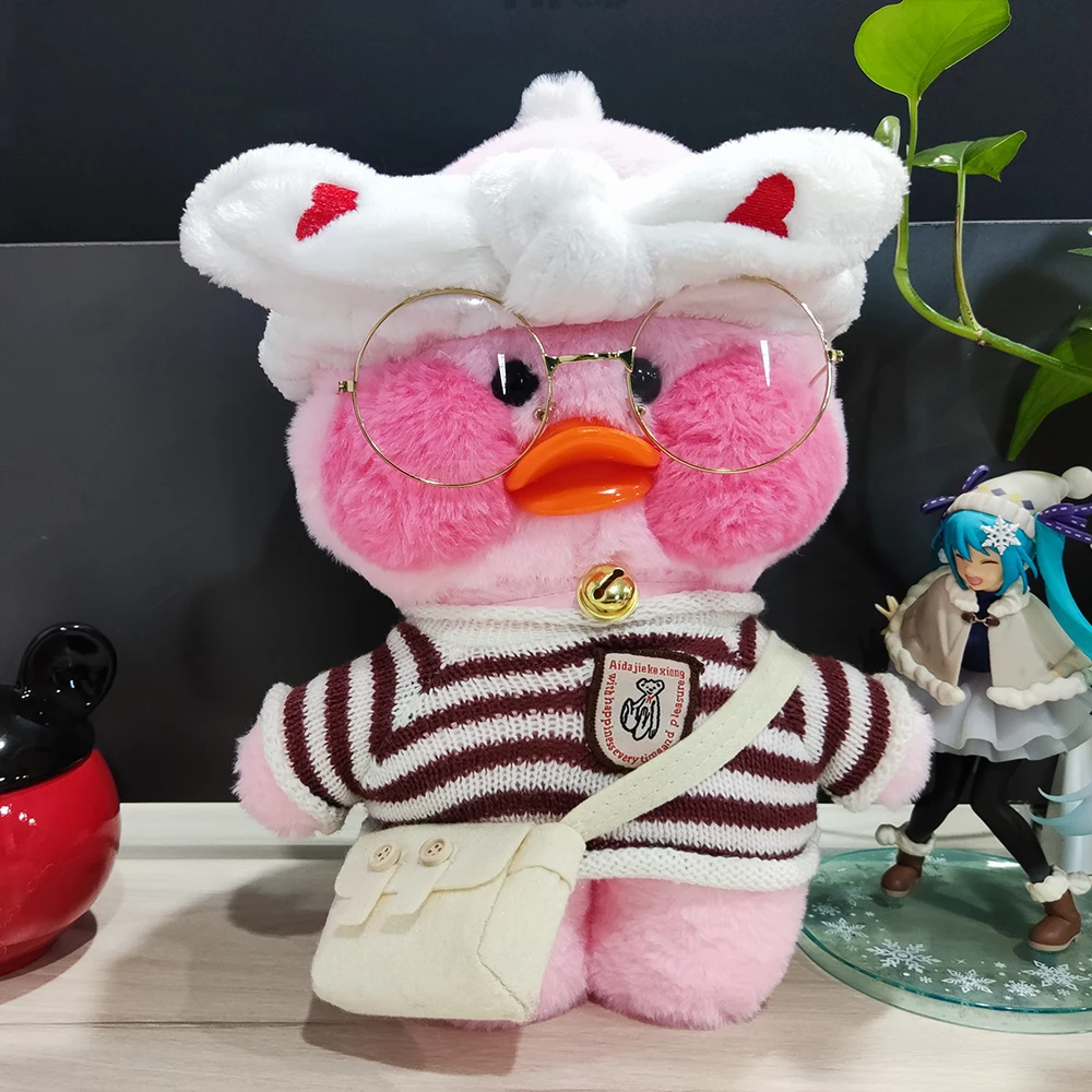 30 см плюшевая утка Lalafanfan Kawaii для утки игрушка корейские маленькие с гиалуроновой