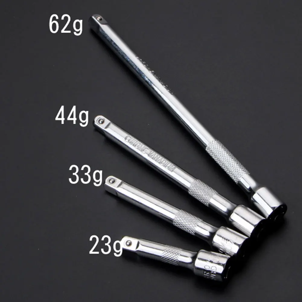 

4pcs/set Auto Repair Drive 1/4 6.3mm Extension Bar Set Parts Rod Tool Long Socket Extender Quick Release Car CRV Ratchet Wrench