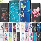 Redmi 9 9A 9C чехол с мультяшными рисунками Coque для Xiaomi Mi Poco M3 X3 NFC Примечание 10T Pro Lite Redmi Note 9S 8T Pro флип кожаная сумка