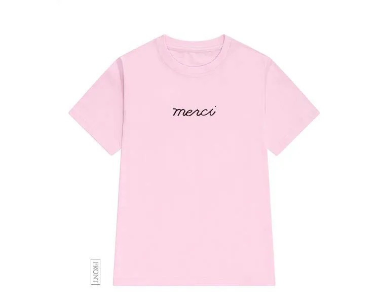 Спасибо принт для женщин футболки хлопок повседневное забавная Футболка леди