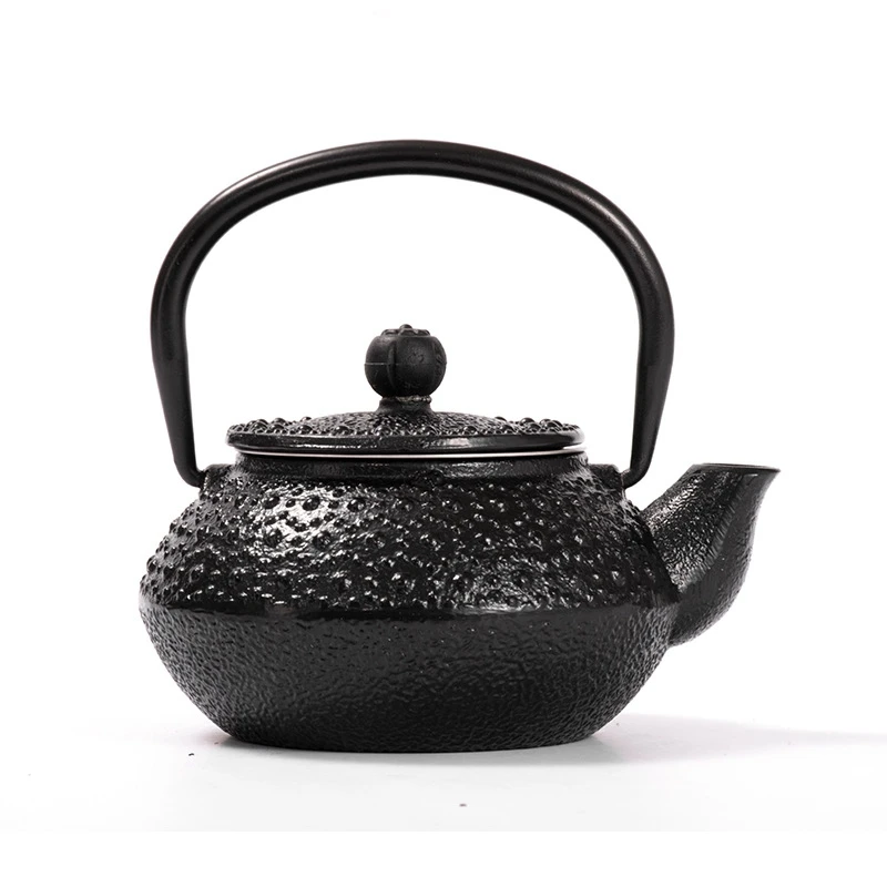 

Чугунный чайник в японском стиле 0,3л, чайный чайник с ситечком, чайник для кипящей воды, домашняя кухня