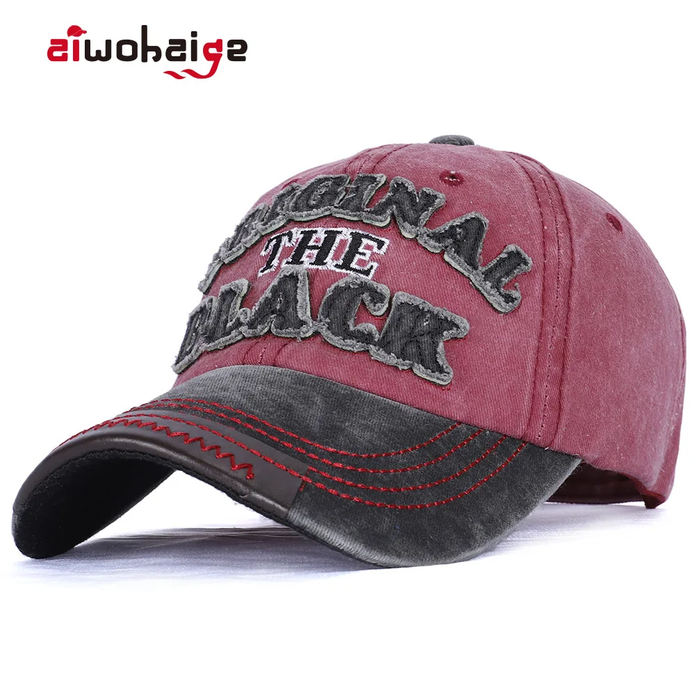 Лидер продаж бейсболка в стиле ретро с эффектом потертости облегающая Кепка