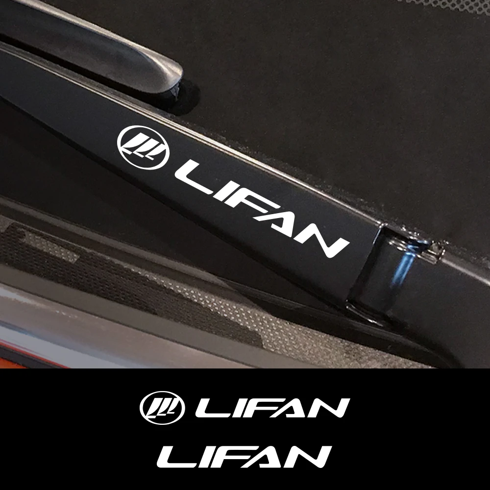 4 шт. наклейки на лобовое стекло автомобиля для Lifan X60 Solano 320 720 620 125CC 200CC 150CC