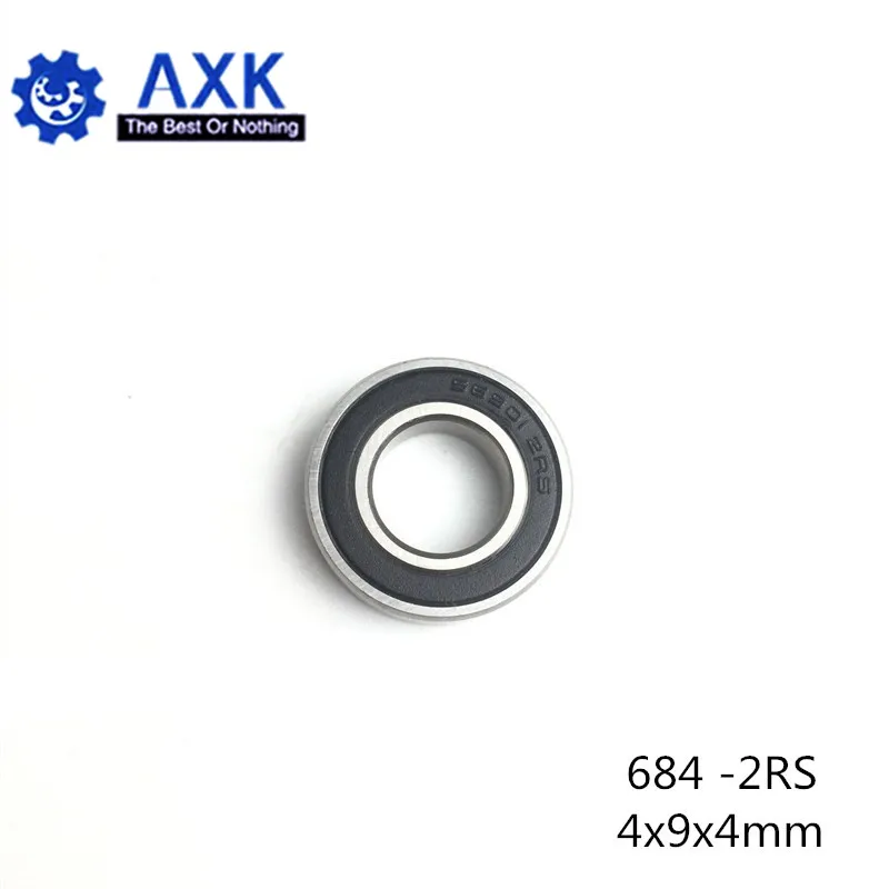 684-2RS Bearing 4*9*4mm ( 10 PCS ) ABEC-1 Miniature 𧚄RS Ball Bearings L-940DD | Shafts