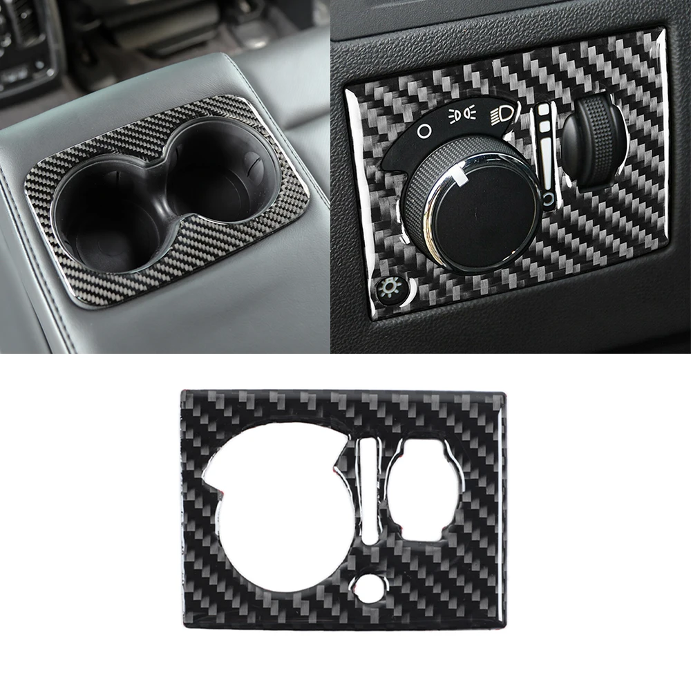 Для Jeep Grand Cherokee 2011-2021 украшение для переключателя фар/Крышка Дверной чаши отделка