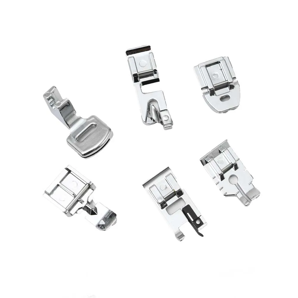 Аксессуары для швейных машин набор прижимных лапок оверлок дома в коробке