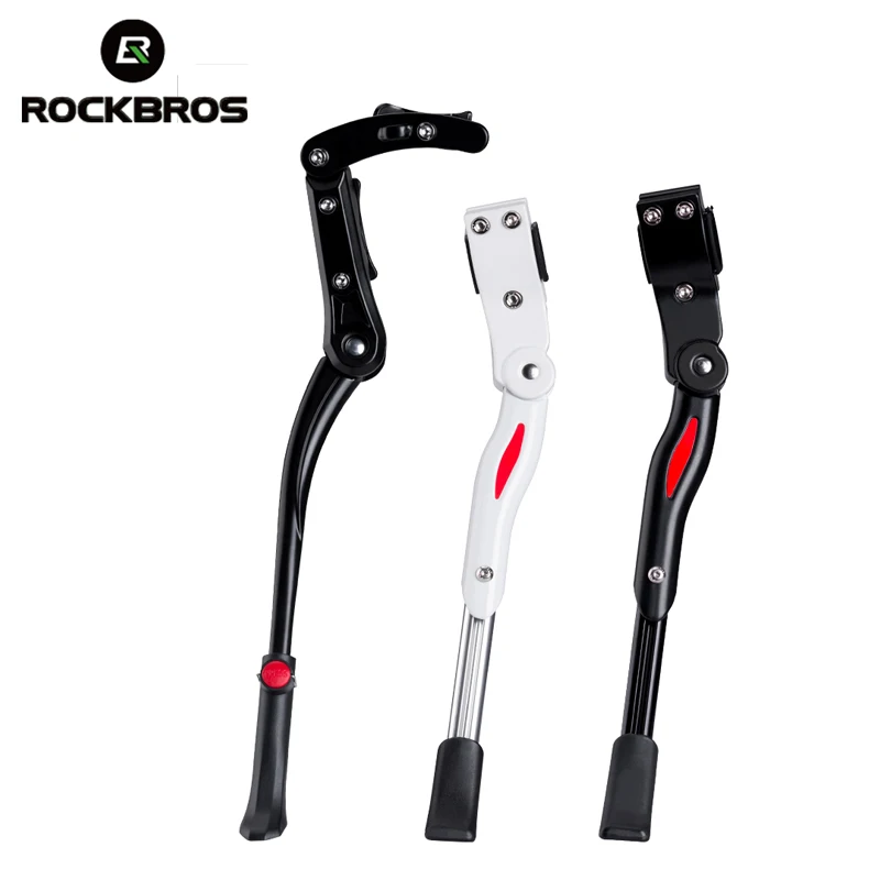 ROCKBROS подставка для велосипеда и велосипеда, подставка для шоссейного велосипеда, для парковки, MTB, стойка для бокового удара, регулируемая ножка, 36-40,5 см, Аксессуары для велосипеда