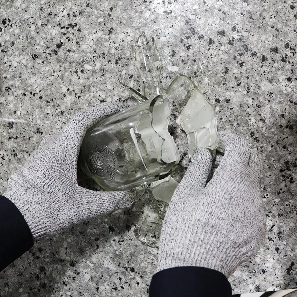 Анти-Обрезанные перчатки CE стандарт Уровень 5 устойчивые к порезам защитные HPPE