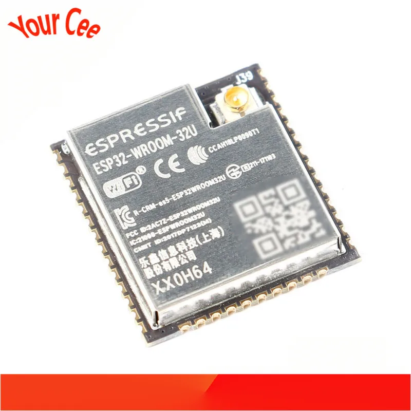 Флэш-память ESP32-WROOM-32UE 4 Мб 8 16 флэш-память ESP32-WROOM-32 ESP32 двухъядерный MUC Wi-Fi
