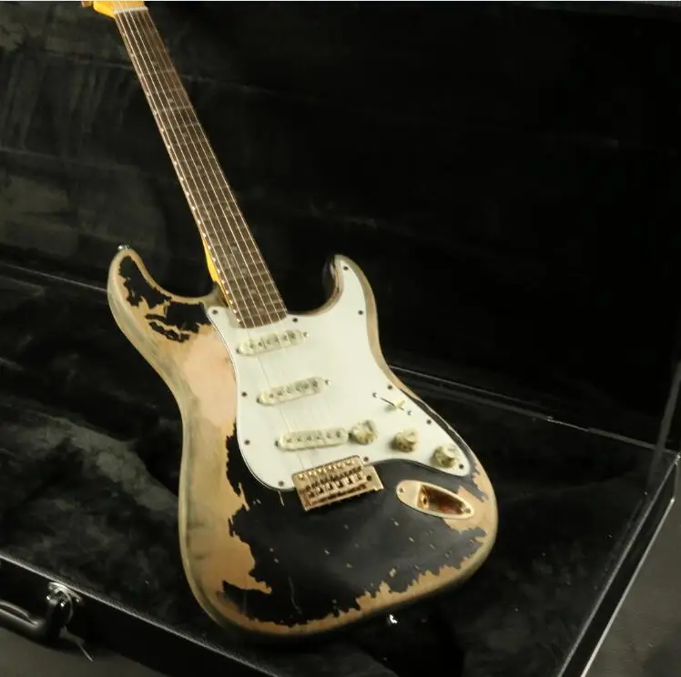 Электрогитара Heavy Relic электрическая гитара 100% ручной работы в возрасте