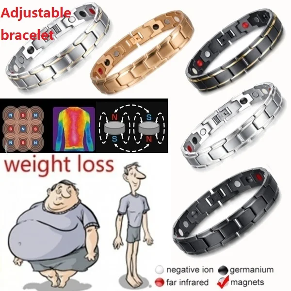 

Mens Health Energy 3 IN 1 Bracelet Bangle for Arthritis Twisted Healthy Magnetic Bracelet for Women Power Therapy Magnets