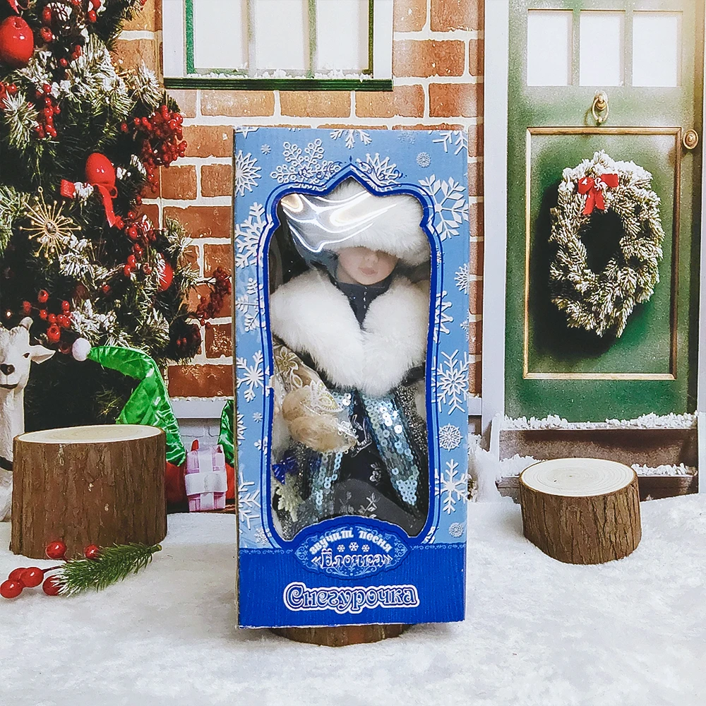 Милая стоячая кукла Санта Клауса рождественские украшения куклы подарок для