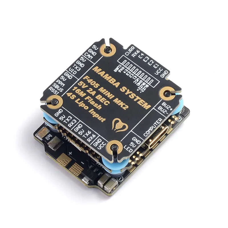Diatone MAMBA F405 Mini MK2/F722/F722S Betaflight Полетный контроллер и F40 40A/F25 50A бесщеточный ESC для радиоуправляемого дрона запчасти