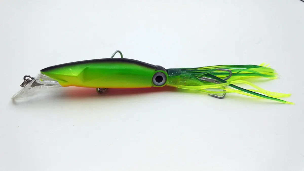 Приманка-Осьминог для рыбалки на открытом воздухе 140 мм/40 г жесткая приманка