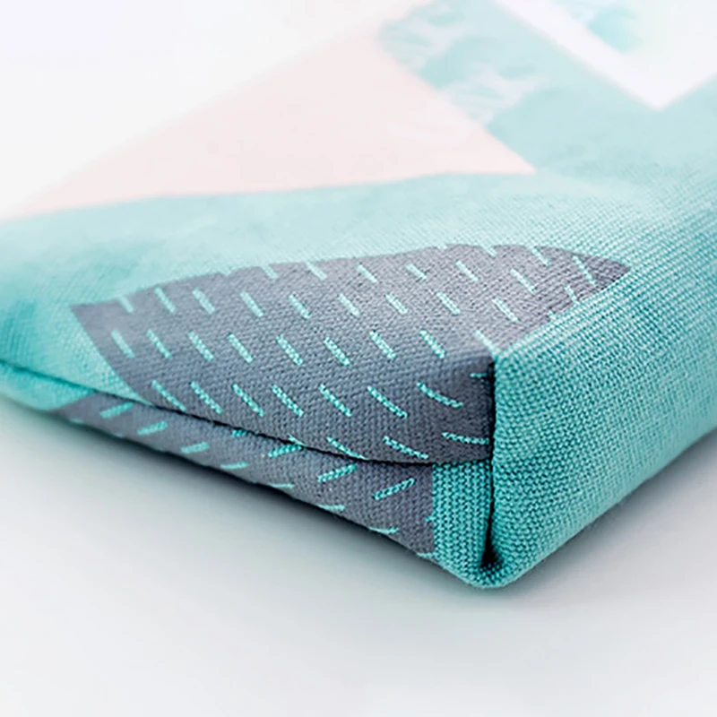 Canvas Square Fashion Coin Purses Women Wallet Small Cute Credit Card Holder Key Money Bags for Ladies Purse Kid Children Zipper | Багаж и