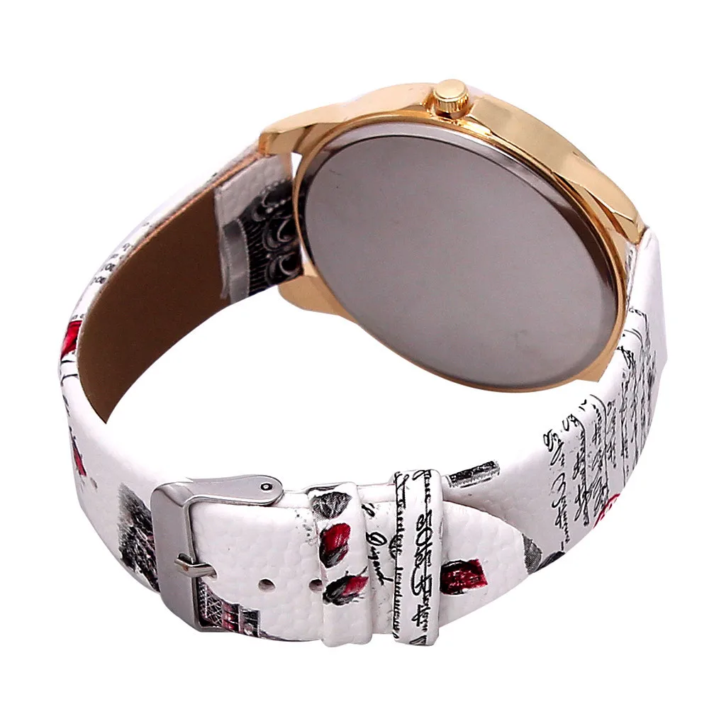 

Trendy ladies watch colorful Eiffel Tower love watch