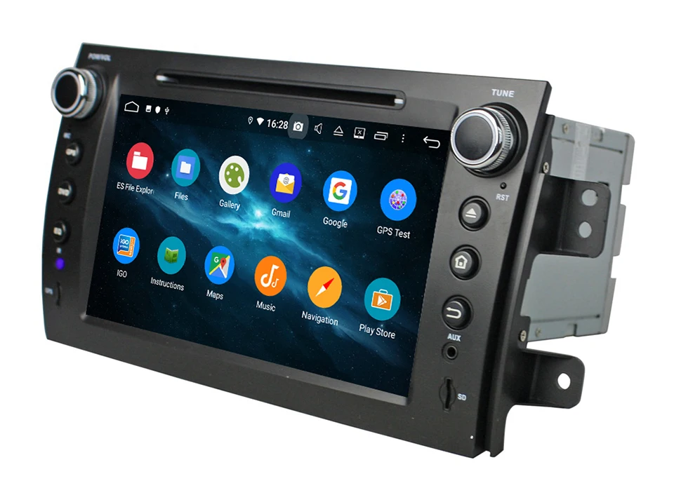Marubox KD8072 DSP, 64 ГБ головное устройство для Suzuki SX4 2007-2013, автомобильный мультимедийный плеер, Android 9,0, 8 ядерный с DVD