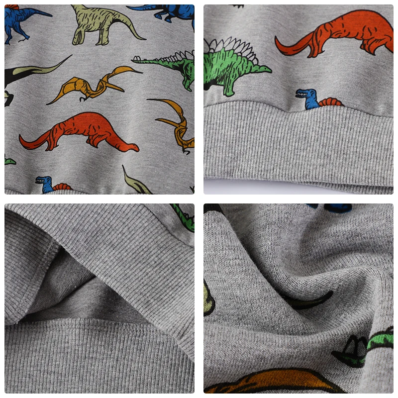 

HH Children's Spring New Cartoon Clothing Sets Kids Cotton Warm Sweatshirt+Trousers Baby Boy Clothes Set Girls Casual Outerwear