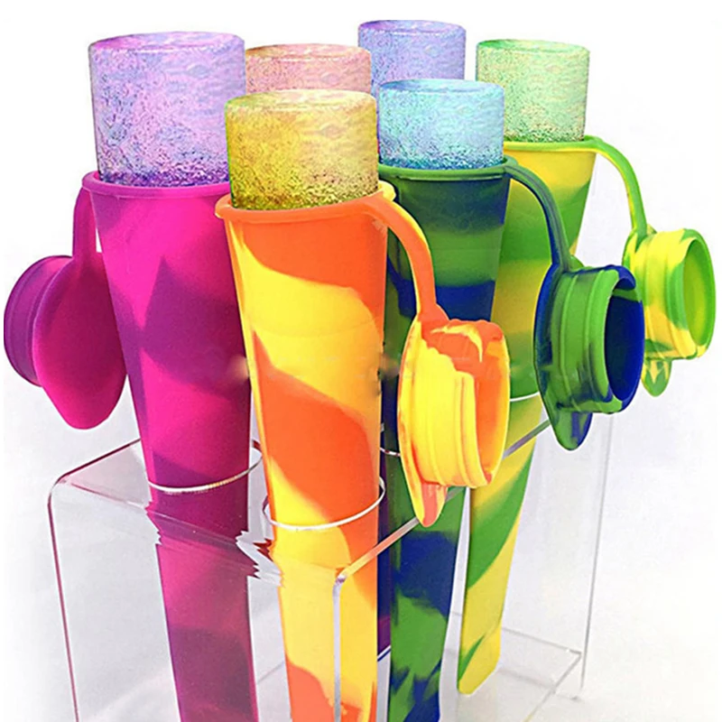 6X силиконовая домашняя палочка для мороженого с эффектом пуш-ап поп-йогурт Желе