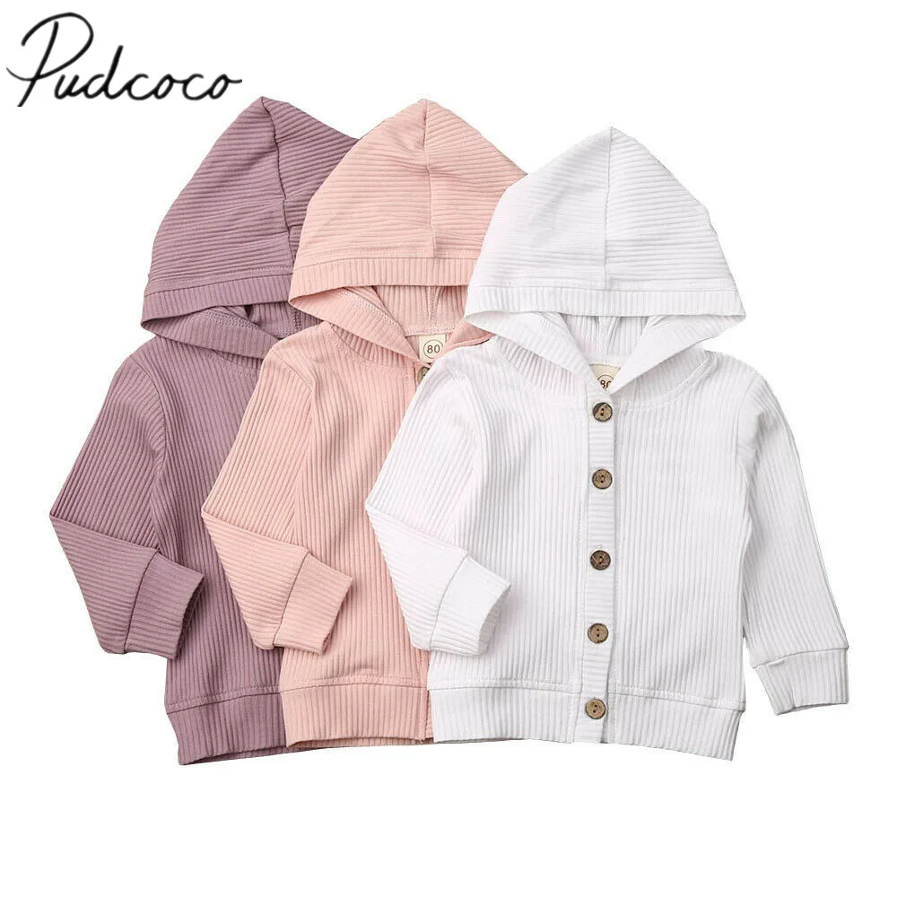 Одежда для маленьких девочек на весну и осень трикотажное пальто с длинными