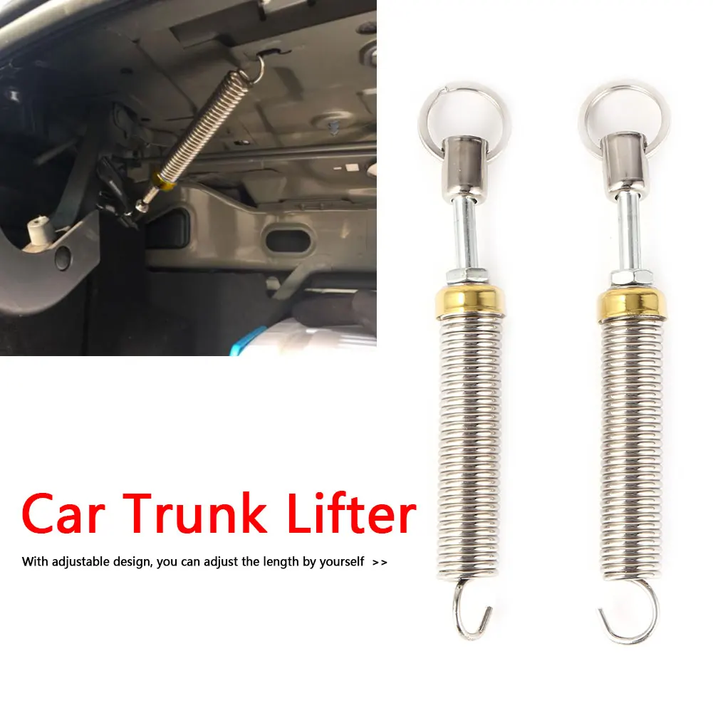 

Car Rear Tailgate Trunk Lid Return Shock Car Trunk Lid Spring Lifting Device Automatic Adjustable Opener Universal 2 Pack