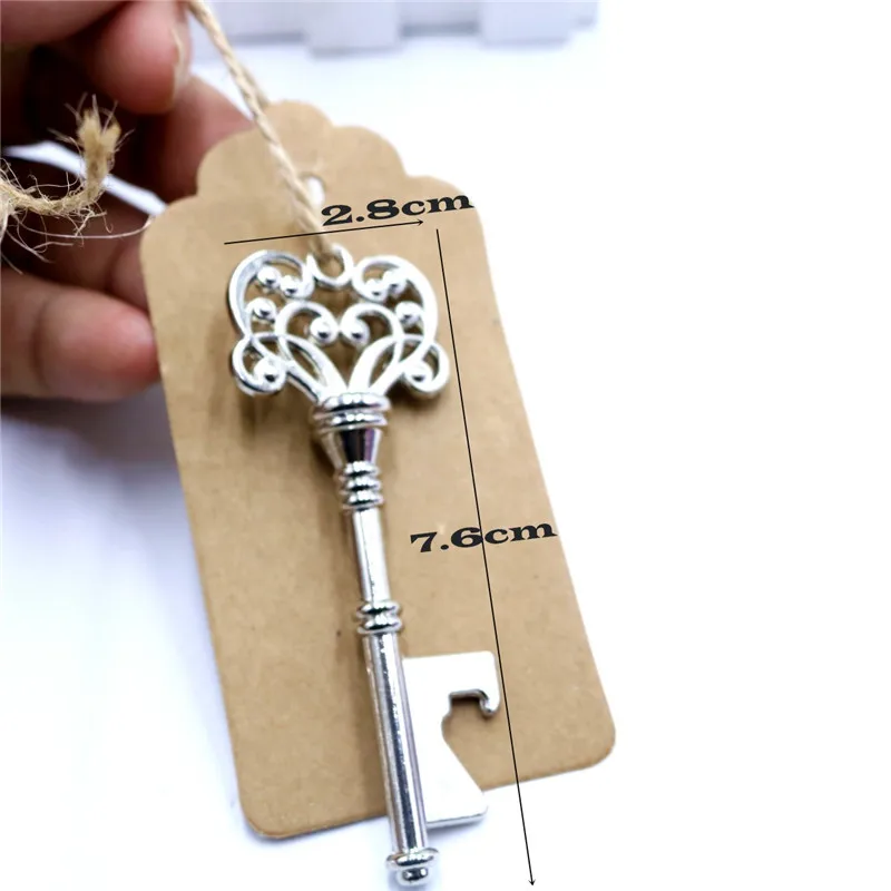 50 наборов патентный металлический Античный ключ открывалка для пивных бутылок