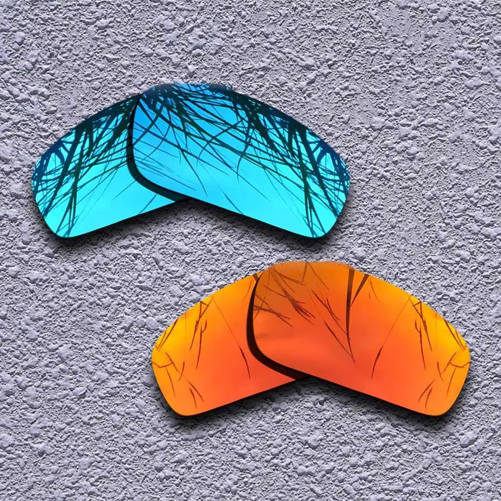 2 пары поляризованных сменных линз для солнцезащитных очков Oakley Monster Pup несколько