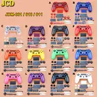 Комплект пуговиц для контроллера геймпада PS4 JDM-001 Dualshock 4, прозрачный матовый корпус