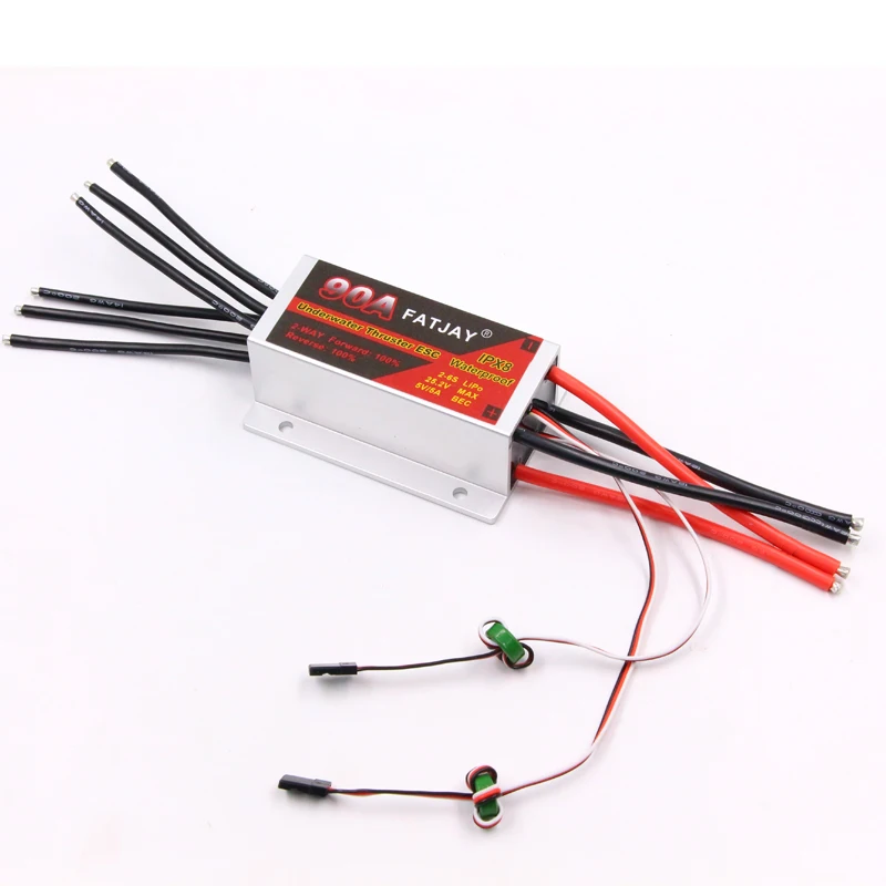 2 в 1 90A ESC 24V 6s Водонепроницаемый подводный двигатель бесщеточный электронный