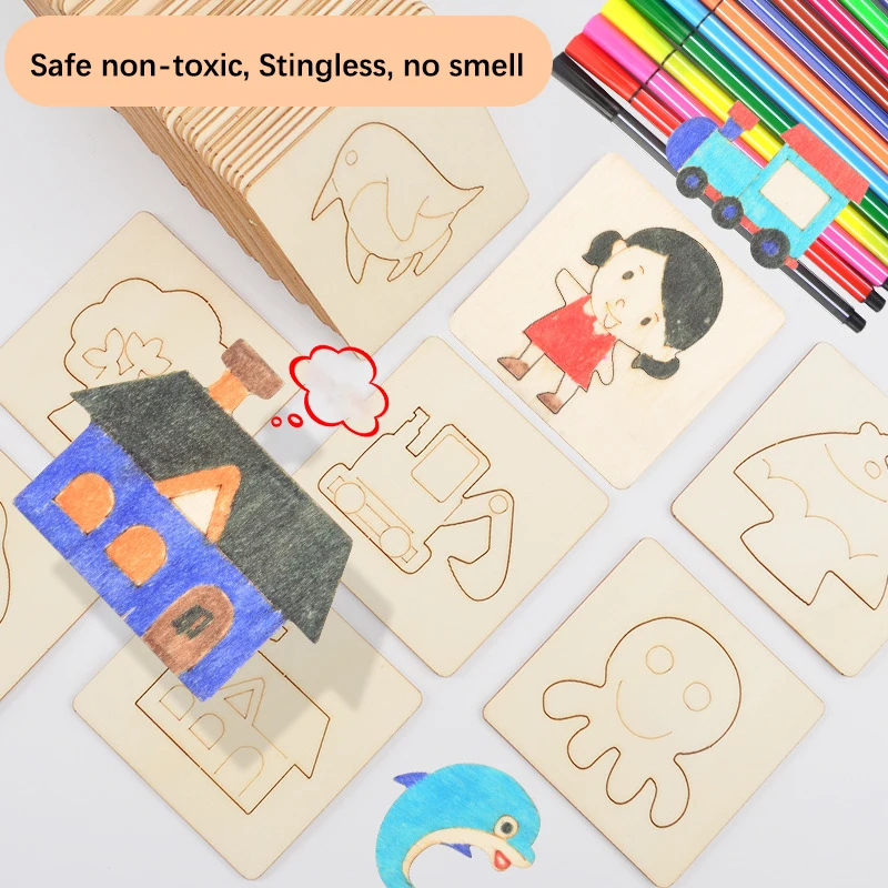 60 шт. Обучающие книжки раскраски для рисования|Юный художник| |