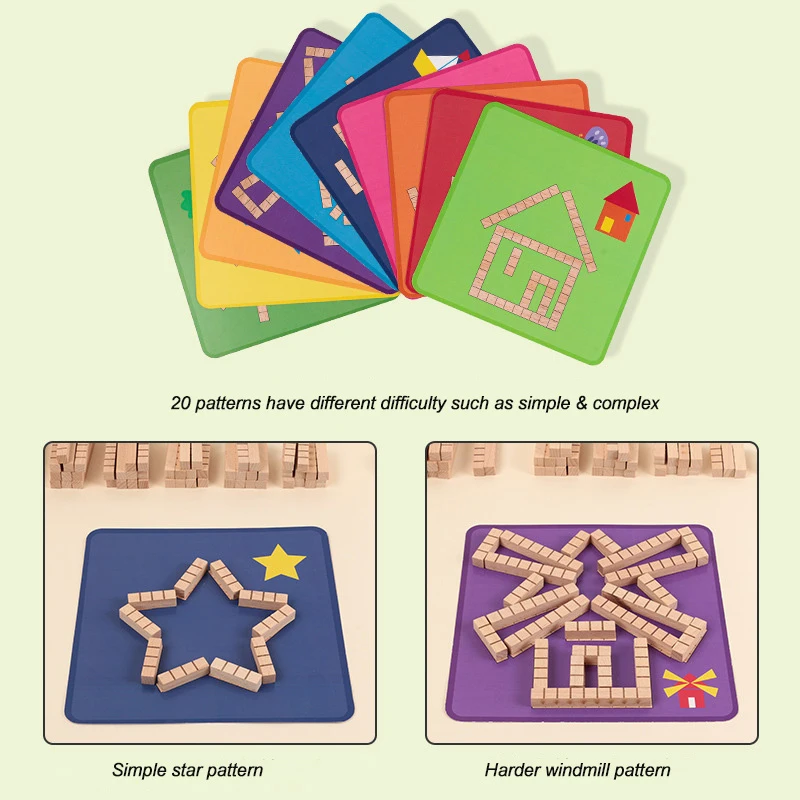 

Puzzle Educational Toys For Children Creative Games Jigsaw Puzzle Learning Kids Developing Wooden Geometric Shape Toy Montessori