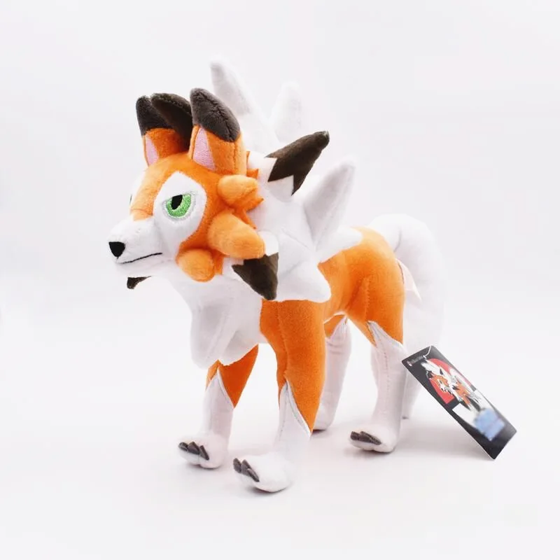 Игрушка плюшевая в виде покемона игрушка Зверюшка Lycanroc дневное время суток