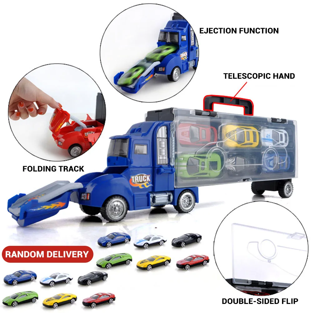 12 шт. игрушечный автомобиль для руля детские мини грузовики портативная модель