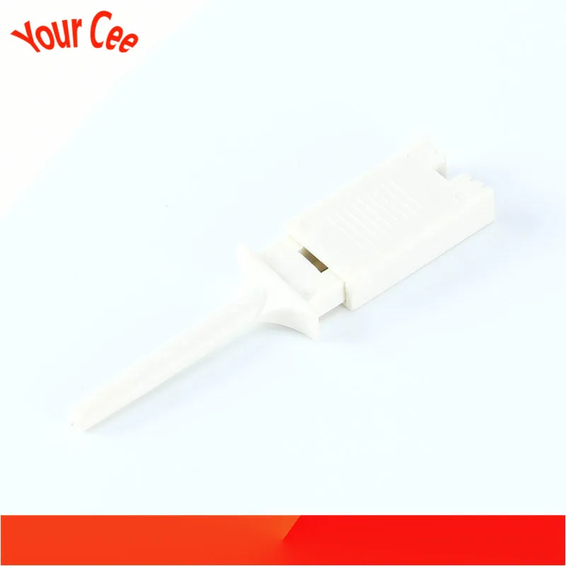 12 шт. мини-захват тестовый крюк зажим зонд Aligator для SMD IC тест зажимы крючок
