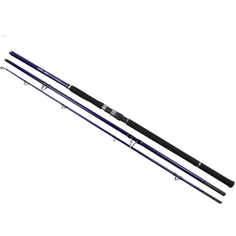 

Carbon Anchor Rod Superhard insert Section Distance Throwing Rod 1.8M/2.1M/2.4M/2.7M/3.3M/3.6M 350-500g Surf Casting fishing rod