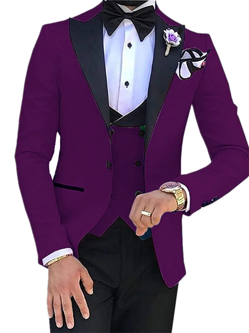 [XZ31] классический приталенный мужской Праздничный Рождественский Красный